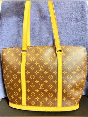 Louis Vuitton Babylone Monogram Tote Shoulder Bag